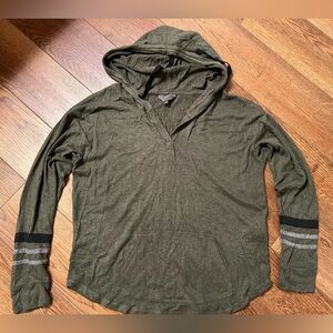 Mixed by 41 Hawthorn- Kallon Brushed Knit Hoodie Sweatshirt.